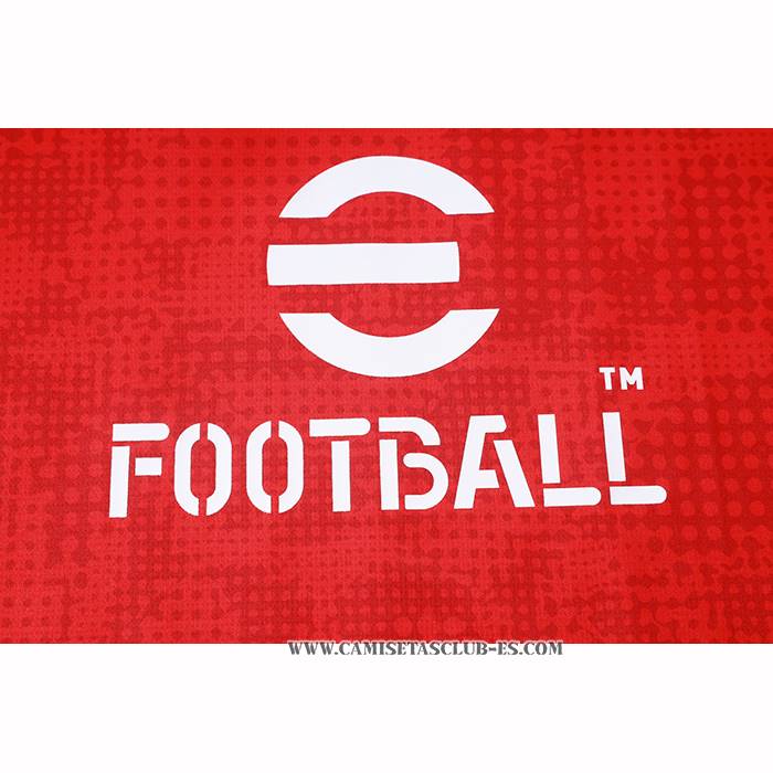 Chandal del AC Milan 25-26 Manga Corta Rojo - Pantalon Corto